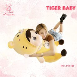Gấu Bông Em Bé Cọp, Em Bé Mặc Áo Hổ