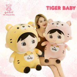 Gấu Bông Em Bé Cọp, Em Bé Mặc Áo Hổ