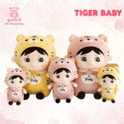 Gấu Bông Em Bé Cọp, Em Bé Mặc Áo Hổ