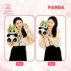 Gấu Bông Gấu Trúc Mũ Rồng, Panda Cosplay Rồng