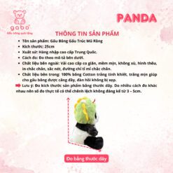 Gấu Bông Gấu Trúc Mũ Rồng, Panda Cosplay Rồng