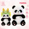 Gấu Bông Gấu Trúc Mũ Rồng, Panda Cosplay Rồng