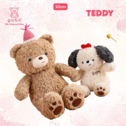 Gấu Bông Teddy Đội Nón Happy Birthday