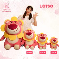 Gấu Bông Gấu Dâu Mặt Trời, Gấu Dâu Mặt Hoa Ngồi 4 Gấu Bông Gấu Dâu Mặt Trời, Gấu Dâu Mặt Hoa Ngồi