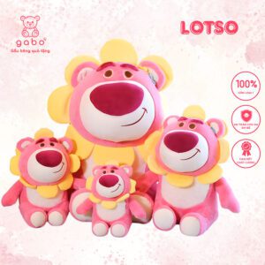 Gấu Bông Gấu Dâu Mặt Trời, Gấu Dâu Mặt Hoa Ngồi