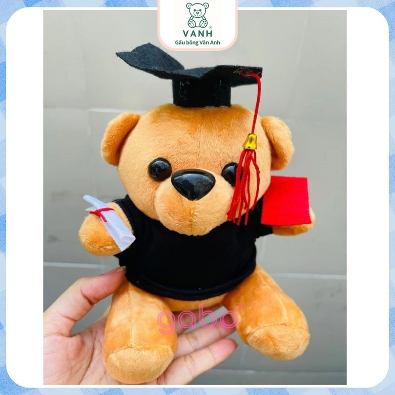 Xưởng sản xuất kinh doanh thú bông quà tặng Quảng Châu cao cấp Gấu Bông Gấu Tốt Nghiệp - Gấu Mặc Áo Cử Nhân
