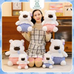 Gấu Bông Gấu Trắng Chảy Mũi, Nước Mũi Kéo Ra Được 6 Gấu Bông Gấu Trắng Chảy Mũi, Nước Mũi Kéo Ra Được