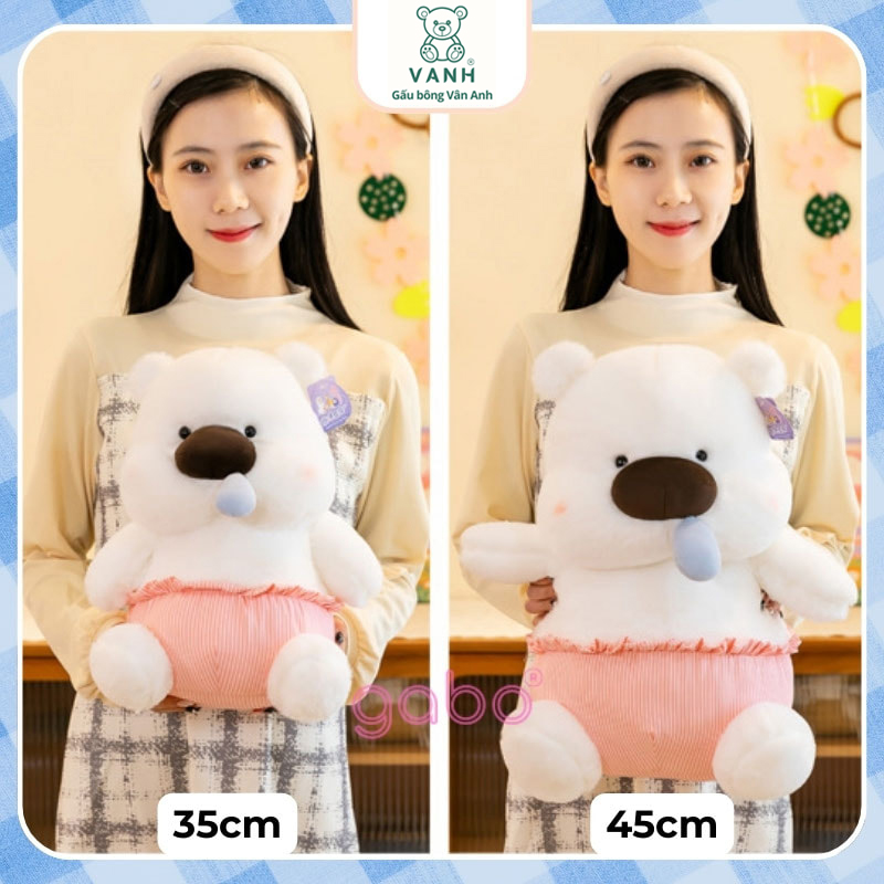 Gấu Bông Gấu Trắng Chảy Mũi, Nước Mũi Kéo Ra Được 12 Gấu Bông Gấu Trắng Chảy Mũi, Nước Mũi Kéo Ra Được