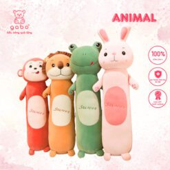 Gấu Nhồi Bông Thỏ Ếch Khỉ, Gối Ôm Cho Bé