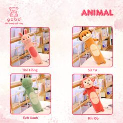 Gấu Nhồi Bông Thỏ Ếch Khỉ, Gối Ôm Cho Bé