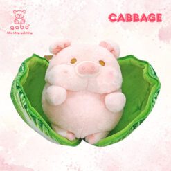 Gấu Bông Heo Trong Bắp Cải size 25cm Hàng Quảng Châu