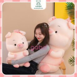 Gấu Bông Heo Váy Ren, Heo hồng Cô Dâu.