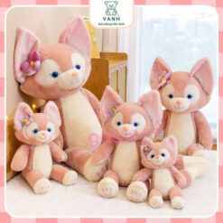 Gấu Bông Hồ Ly Ngồi, Hồ Ly Vải Lông Mịn 8 Gấu Bông Hồ Ly Ngồi, Hồ Ly Vải Lông Mịn