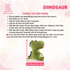 Gấu Bông Khủng Long Chim Gà - Khủng long Biến Thái