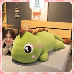 Gấu Bông Khủng Long Mắt Lồi Siêu To Size 1m6 8 Gấu Bông Khủng Long Mắt Lồi Siêu To Size 1m6