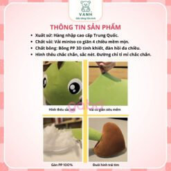 Gấu Bông Khủng Long Mắt Lồi Siêu To Size 1m6 4 Gấu Bông Khủng Long Mắt Lồi Siêu To Size 1m6