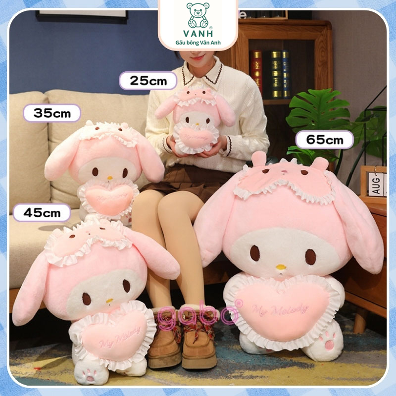 Xưởng sản xuất kinh doanh thú bông quà tặng Quảng Châu cao cấp kuromi ôm tim