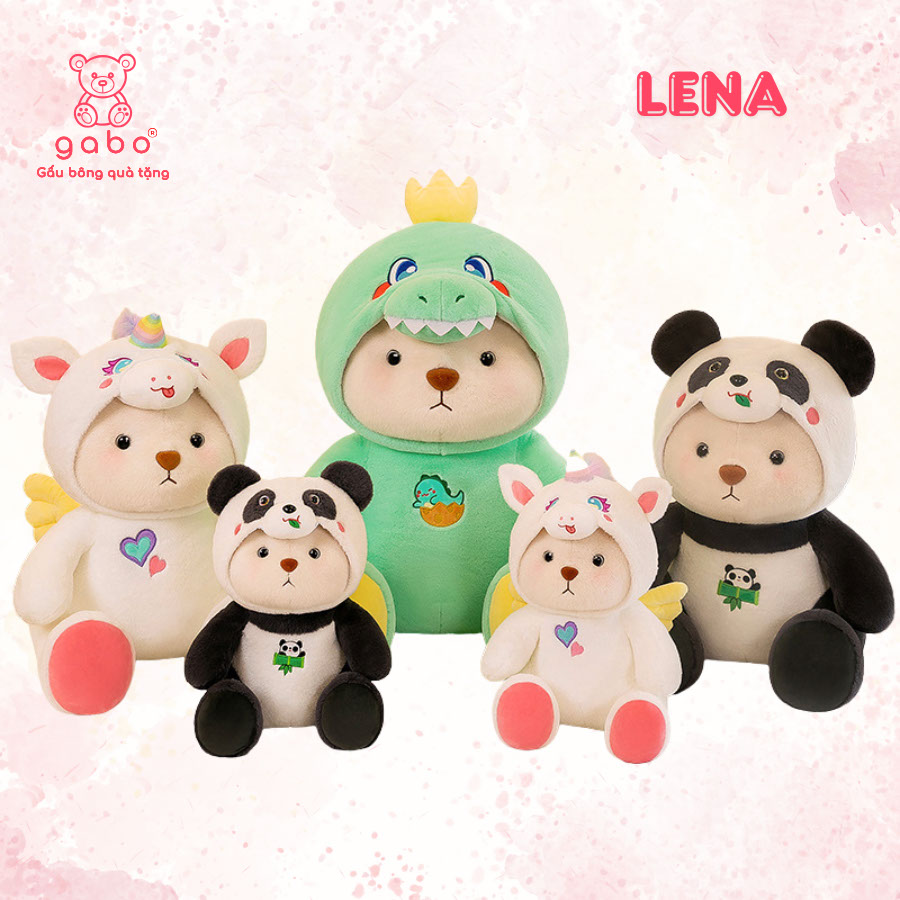 🧸 Tổng Hợp Bộ Sưu Tập Gấu Bông Lena Hottrend 2026 🧸: Từ Lena Cosplay Độc Đáo Đến Thế Giới Loopy Ngộ Nghĩnh 5 Gấu Bông Lena cosplay kì lân, Lena Rồng xanh, Lena Gấu trúc