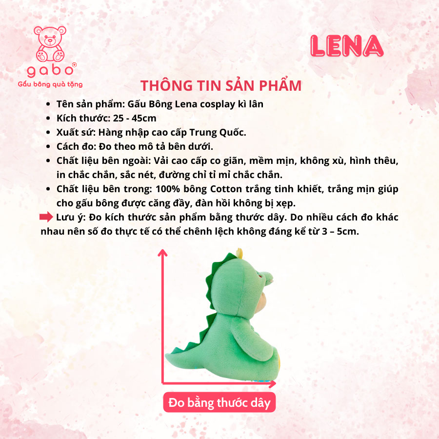 🧸 Tổng Hợp Bộ Sưu Tập Gấu Bông Lena Hottrend 2026 🧸: Từ Lena Cosplay Độc Đáo Đến Thế Giới Loopy Ngộ Nghĩnh 12 Gấu Bông Lena cosplay kì lân, Lena Rồng xanh, Lena Gấu trúc