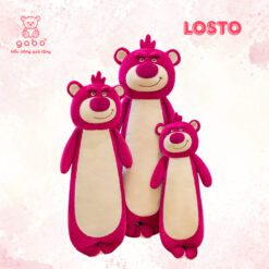 Gấu Bông Gấu Dâu Đứng Dài Lotso, Gối Ôm Gấu Dâu