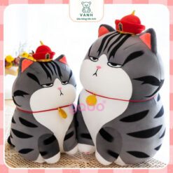Gấu Bông Mèo Hoàng Thượng Big Size - Mèo Mặt Ngố 1 Gấu Bông Mèo Hoàng Thượng Big Size - Mèo Mặt Ngố