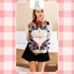 Gấu Bông Mèo Hoàng Thượng Big Size - Mèo Mặt Ngố 2 Gấu Bông Mèo Hoàng Thượng Big Size - Mèo Mặt Ngố