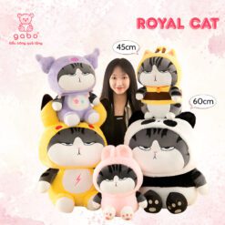 Gấu Bông Mèo Hoàng Thượng Pikachu Kuromi