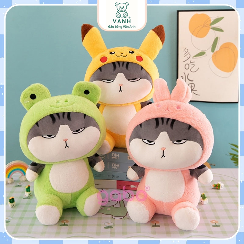 Gấu Bông Mèo Hoàng Thượng Pikachu Kuromi 11 Gấu Bông Mèo Hoàng Thượng Pikachu Kuromi
