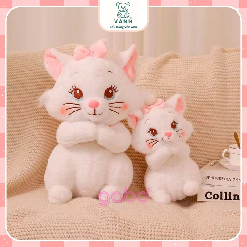 Gấu Bông Mèo Marie Cat Ôm Tim Siêu Đáng Yêu 11 Gấu Bông Mèo Marie Cat Ôm Tim Siêu Đáng Yêu