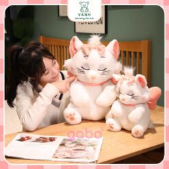 Gấu Bông Mèo Marie Cat Ôm Tim Siêu Đáng Yêu 5 Gấu Bông Mèo Marie Cat Ôm Tim Siêu Đáng Yêu