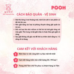 Gấu bông Gấu Pooh Đầu Bếp Ôm Mật Ong