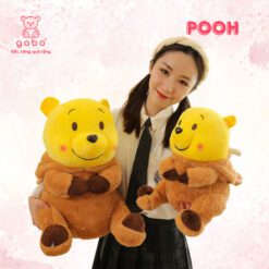 Gấu Bông Gấu Pooh Đội Lốt Heo Cởi Được Nón - Gấu Pooh