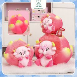 Gấu Bông Thỏ Nằm Áo Sọc - Gối Ôm Thỏ Đáng Yêu