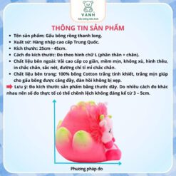 Gấu Bông Thỏ Nằm Áo Sọc - Gối Ôm Thỏ Đáng Yêu