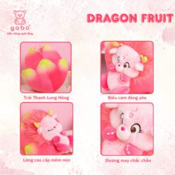 Gấu Bông Rồng Thanh Long - Rồng Thanh Long Hồng 5 Gấu Bông Rồng Thanh Long - Rồng Thanh Long Hồng