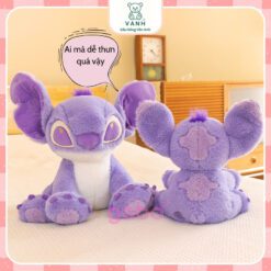 Gấu Bông Stick Tím Mộng Mơ, Hàng Nhập chuẩn hình 100%