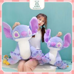 Gấu Bông Stick Tím Mộng Mơ, Hàng Nhập chuẩn hình 100%