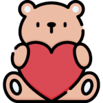 teddy-bear-1.png, gấu bông con vật