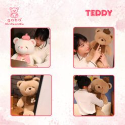 Gấu Bông Teddy Bear Đầu Bếp Foodie Teddy Cute Lông Mịn