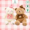 Gấu Bông Teddy Bear Đầu Bếp Foodie Teddy Cute Lông Mịn