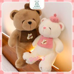 Gấu Bông Teddy Bear Đầu Bếp Foodie Teddy Cute Lông Mịn 4 Gấu Bông Teddy Bear Đầu Bếp Foodie Teddy Cute Lông Mịn