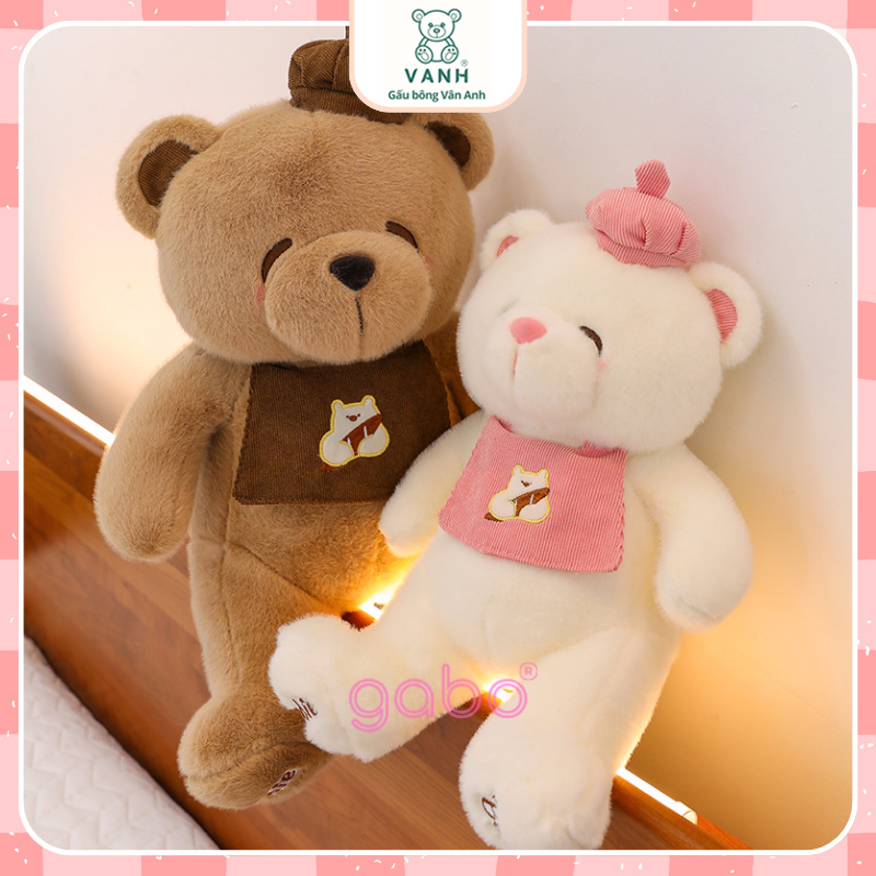 Xưởng sản xuất kinh doanh thú bông quà tặng Quảng Châu cao cấp Gấu Bông Teddy Bear Đầu Bếp Foodie Teddy Cute Lông Mịn