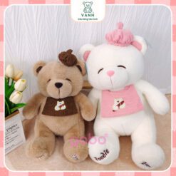 Gấu Bông Teddy Bear Đầu Bếp Foodie Teddy Cute Lông Mịn 2 Gấu Bông Teddy Bear Đầu Bếp Foodie Teddy Cute Lông Mịn