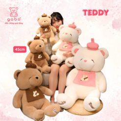 Gấu Bông Teddy Bear Đầu Bếp Foodie Teddy Cute Lông Mịn