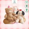 Gấu Bông Teddy Đội Nón Happy Birthday