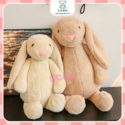 Gấu Bông Jelly Cat Thỏ Tai Dài – Mềm Mịn, Sang Trọng