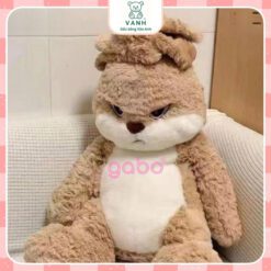 Gấu Bông Thỏ Mặt Quạo - Thỏ Hung Hăng Mặt Giận Dữ Đáng Yêu