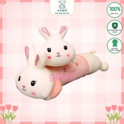 Gối Ôm Thỏ Hồng