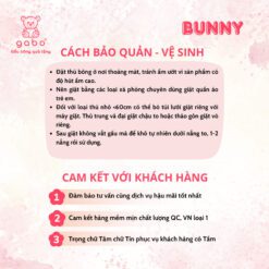 Gấu Bông Thỏ Trắng Ôm Bánh Dâu, Thỏ Mặt Cười Cầm Bánh, thỏ ôm bánh dâu