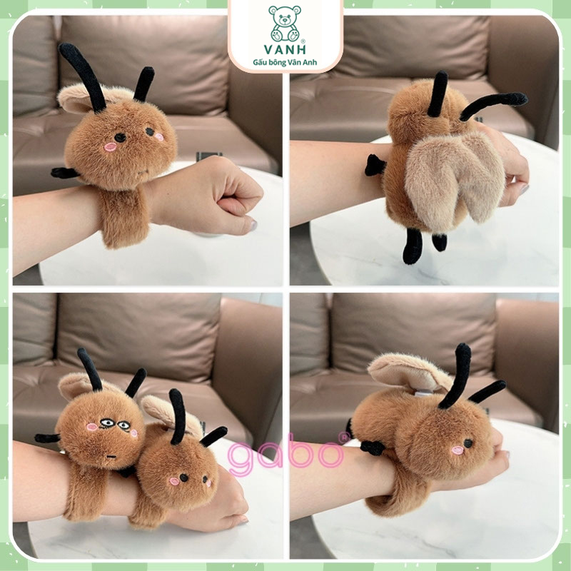Xưởng sản xuất kinh doanh thú bông quà tặng Quảng Châu cao cấp Gấu Bông Vòng Tay Tiểu Cường Vẫy Cánh Siu Cute
